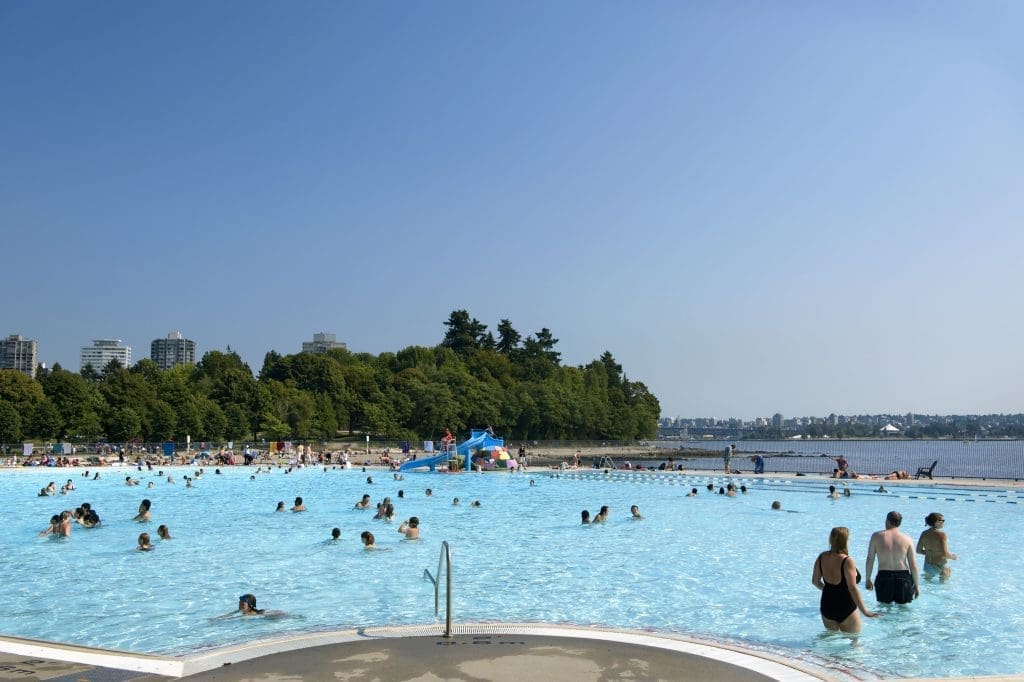 second beach pool