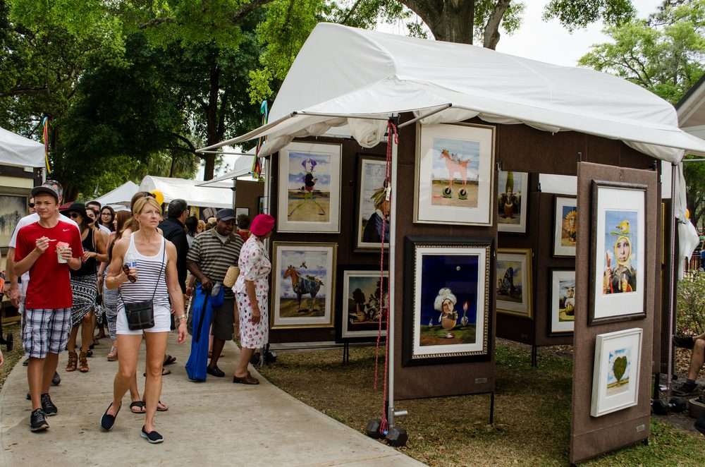 Winter Park Sidewalk Art Festival