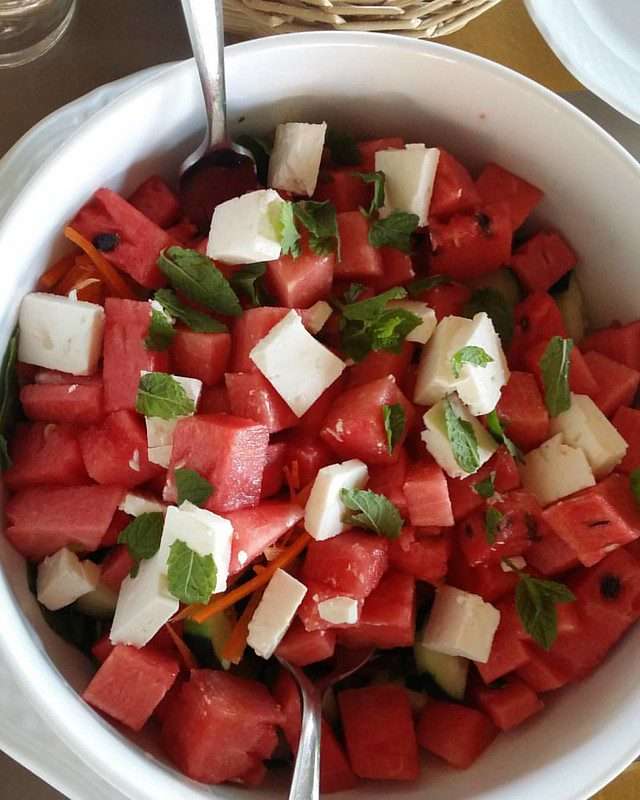 Watermelon And Feta Salad