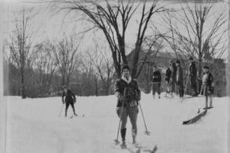 cross country skiing