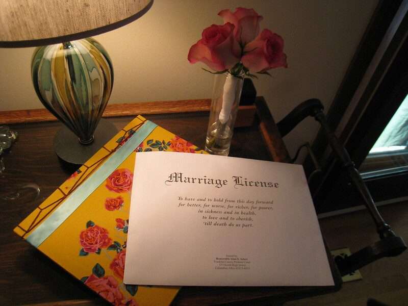 Marriage License Ontario