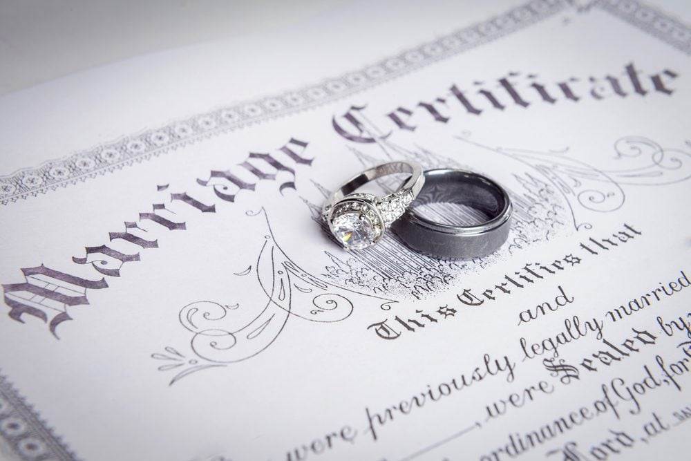 Marriage License Ontario