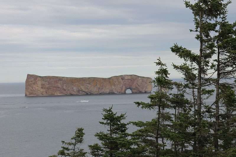 Perce Rock From A Distance