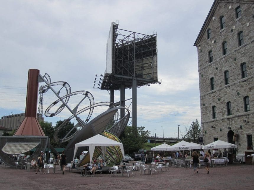 Distillery district restaurants