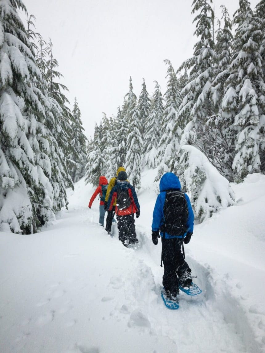 Snowshoeing Vancouver