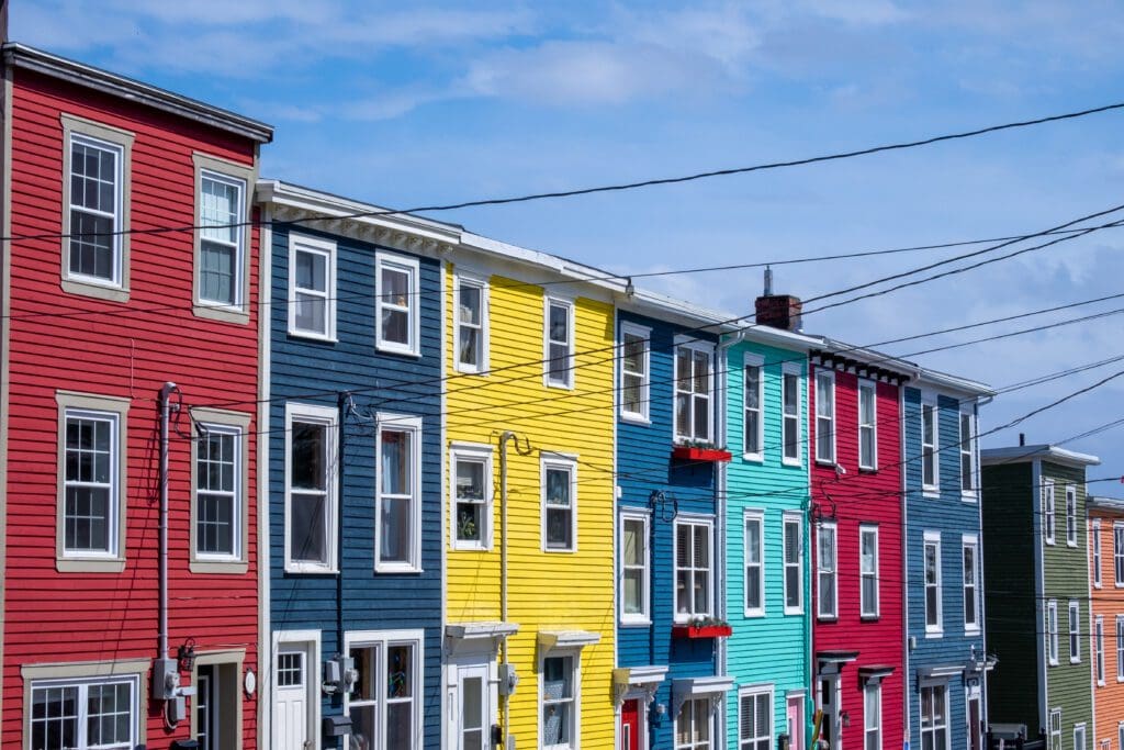 Jellybean Row Houses