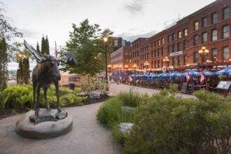 Spots in East Canada