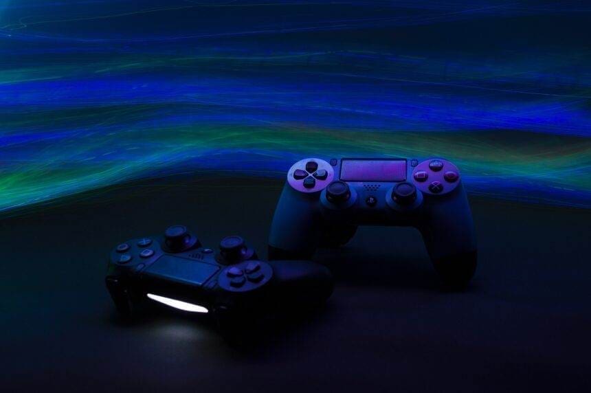 A picture of a video game controller in a dark background indicating the Candlelight: Best of Video Games event.