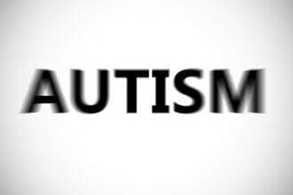 A word spelled "Autism" on a plain white background.