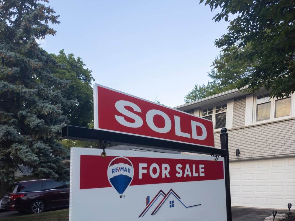 A house for sale in Canada