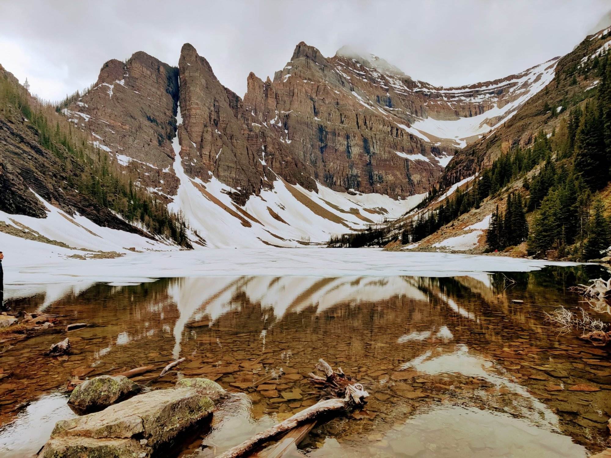rock climbing lake louise
