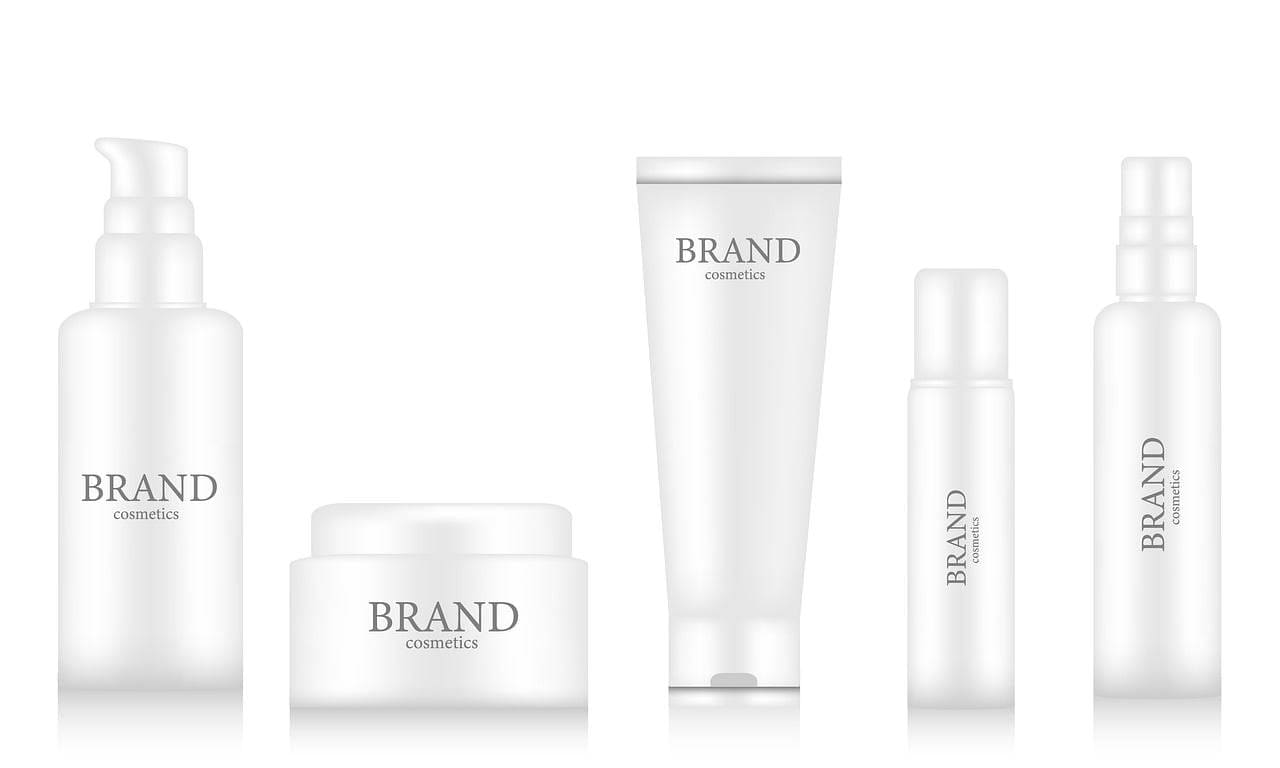 Few cosmetic products of a "Brand".