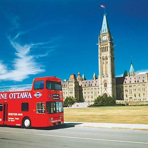 Inside the Exciting Hop-on Hop-off Bus City Tour in Ottawa!