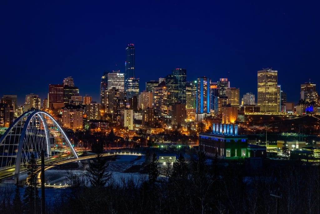 Edmonton city in canada