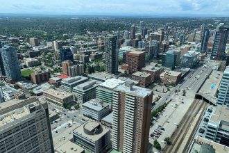 A view of Calgary