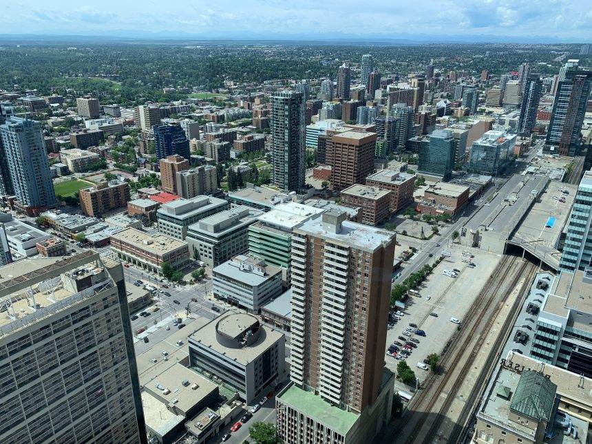 A view of Calgary