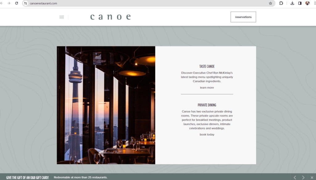 Best lunch retaurants in toronto