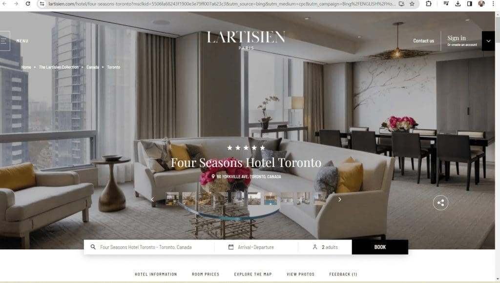 Restaurants in Yorkville Toronto