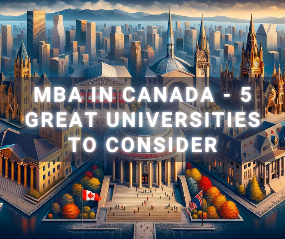 MBA in Canada - 5 Great Universities to Consider