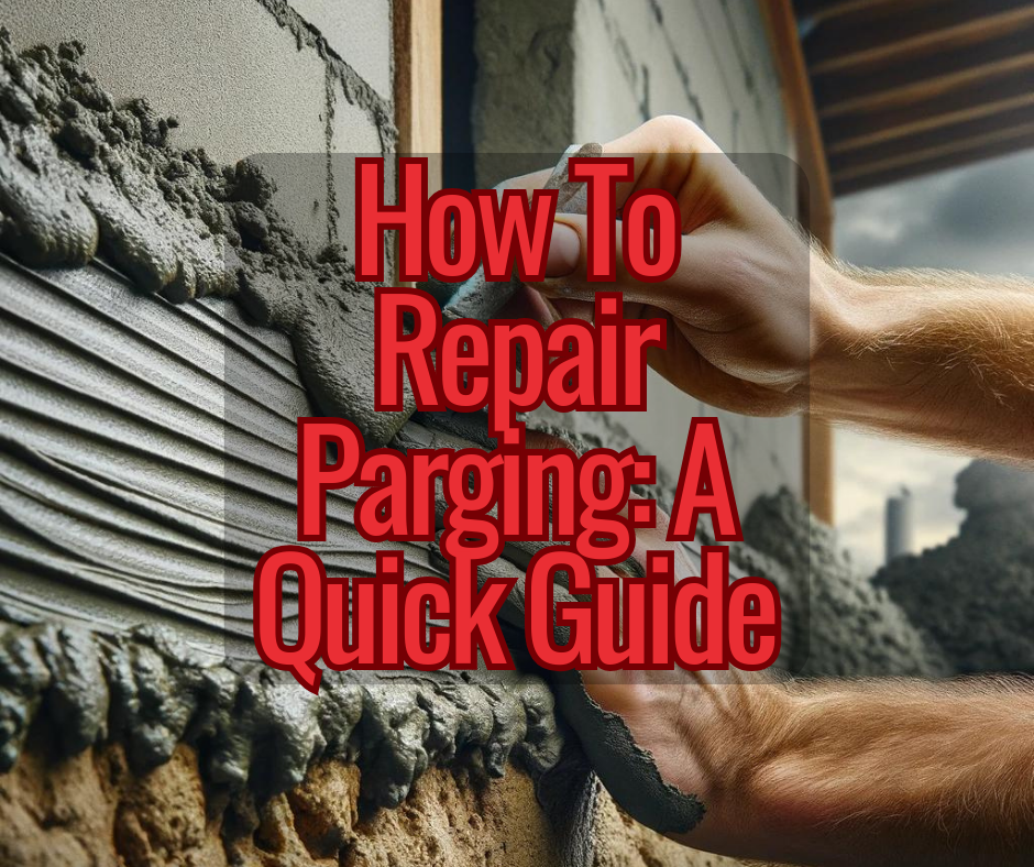 How To Repair Parging: A Quick Guide