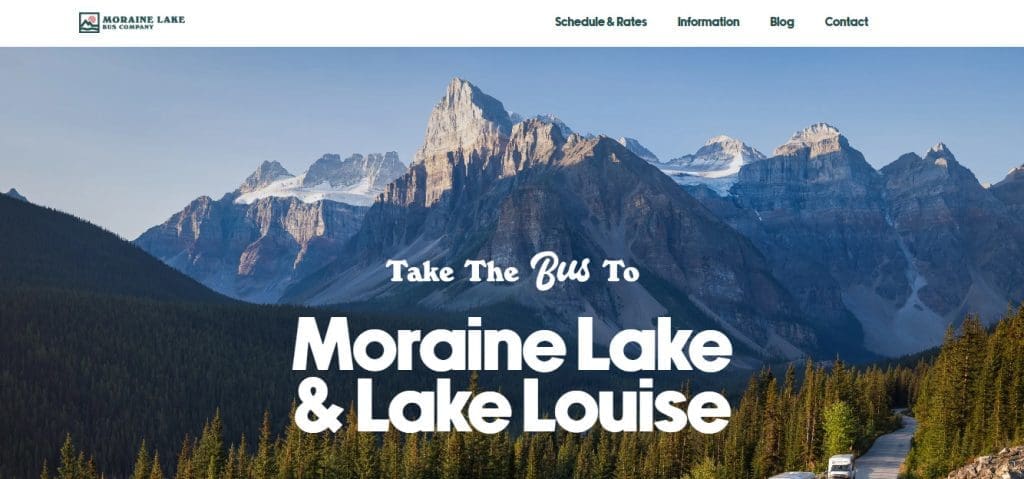 Moraine Lake Bus Company