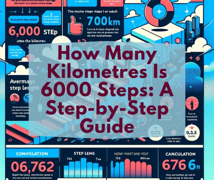 Guide to Calculate Distance in Kilometers for 6000 Steps.