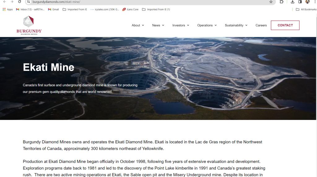 Canadian Diamond Mines