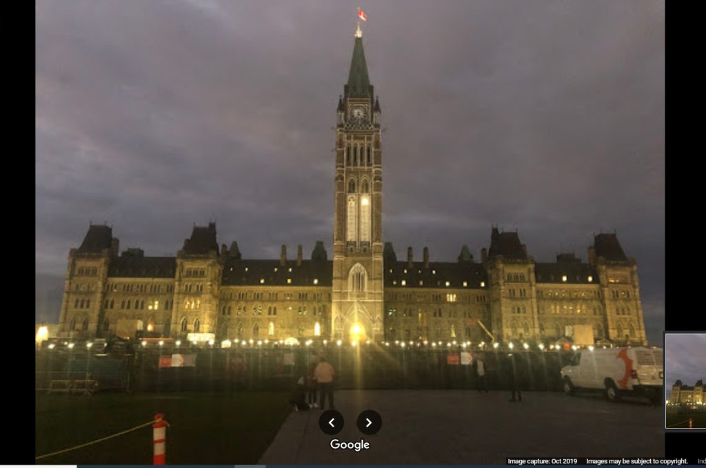 Seasonal decoration and lighting ceremonies on Parliament Hill