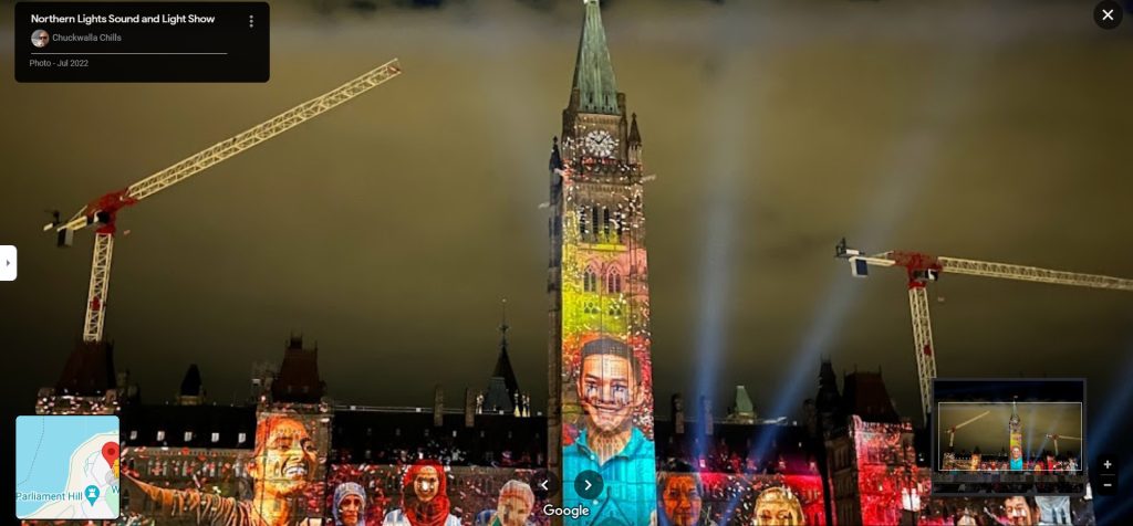 The technology and innovation behind the Parliament Hill light show