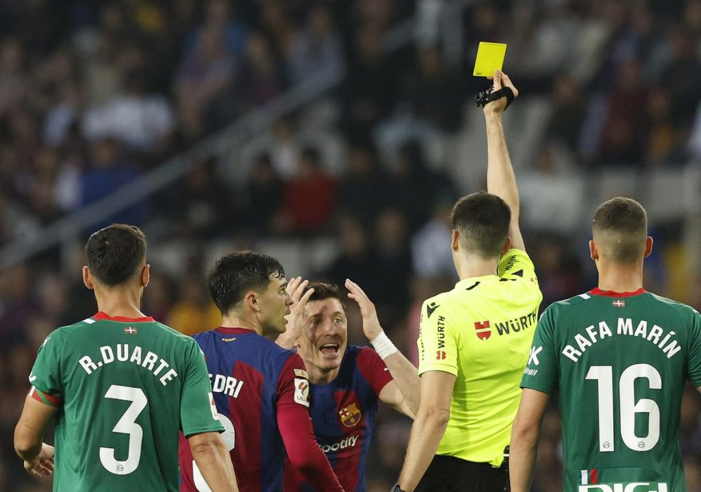 Offence Leading to Yellow Card