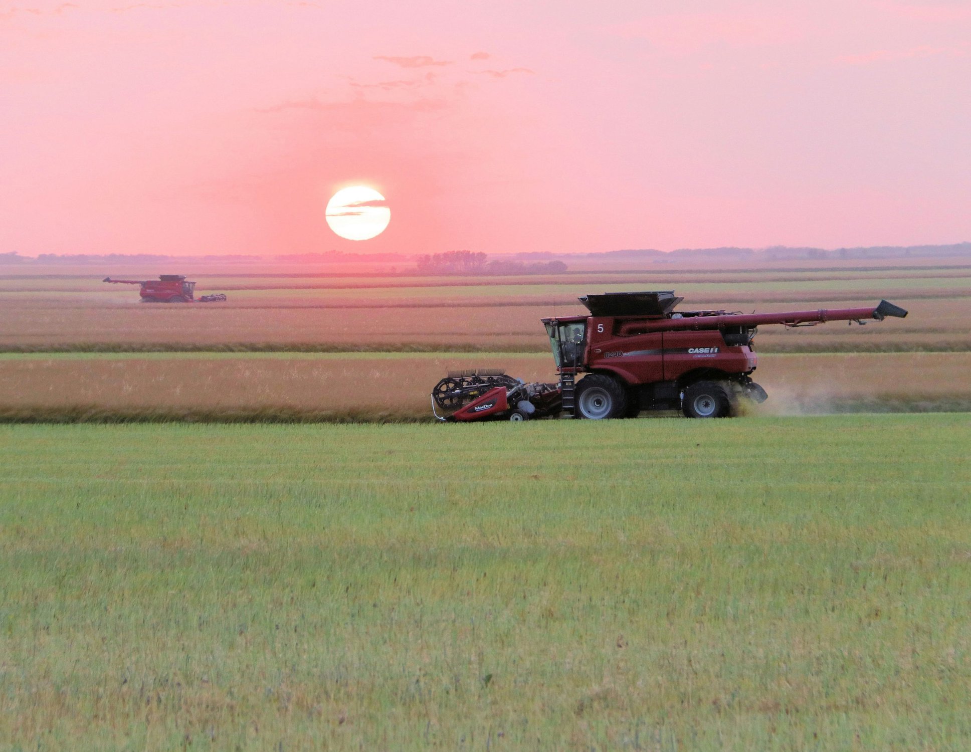 Agriculture In Saskatchewan , Canada.