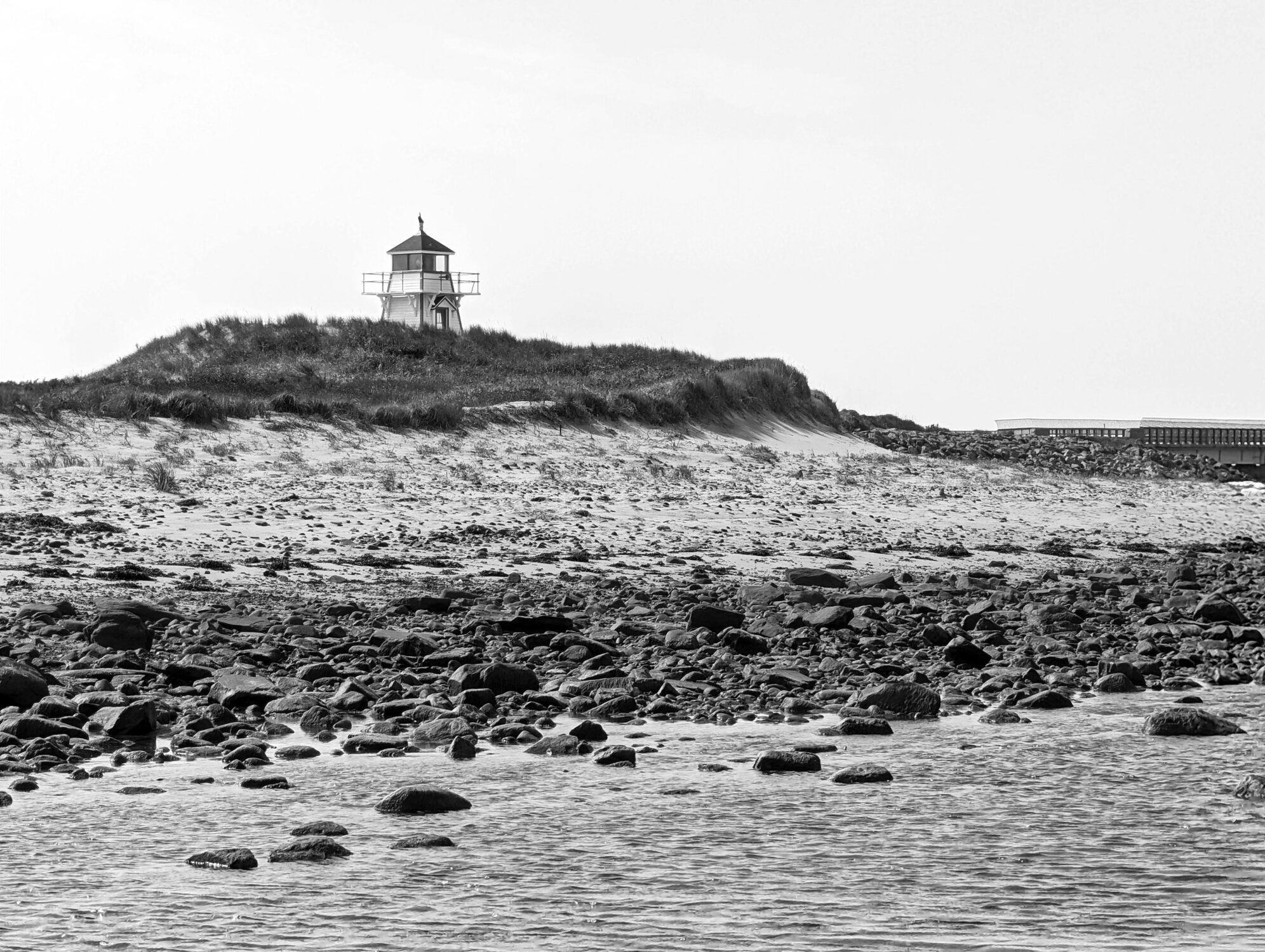 Outer Range Lighthouse in Prince Edward's island, Canada