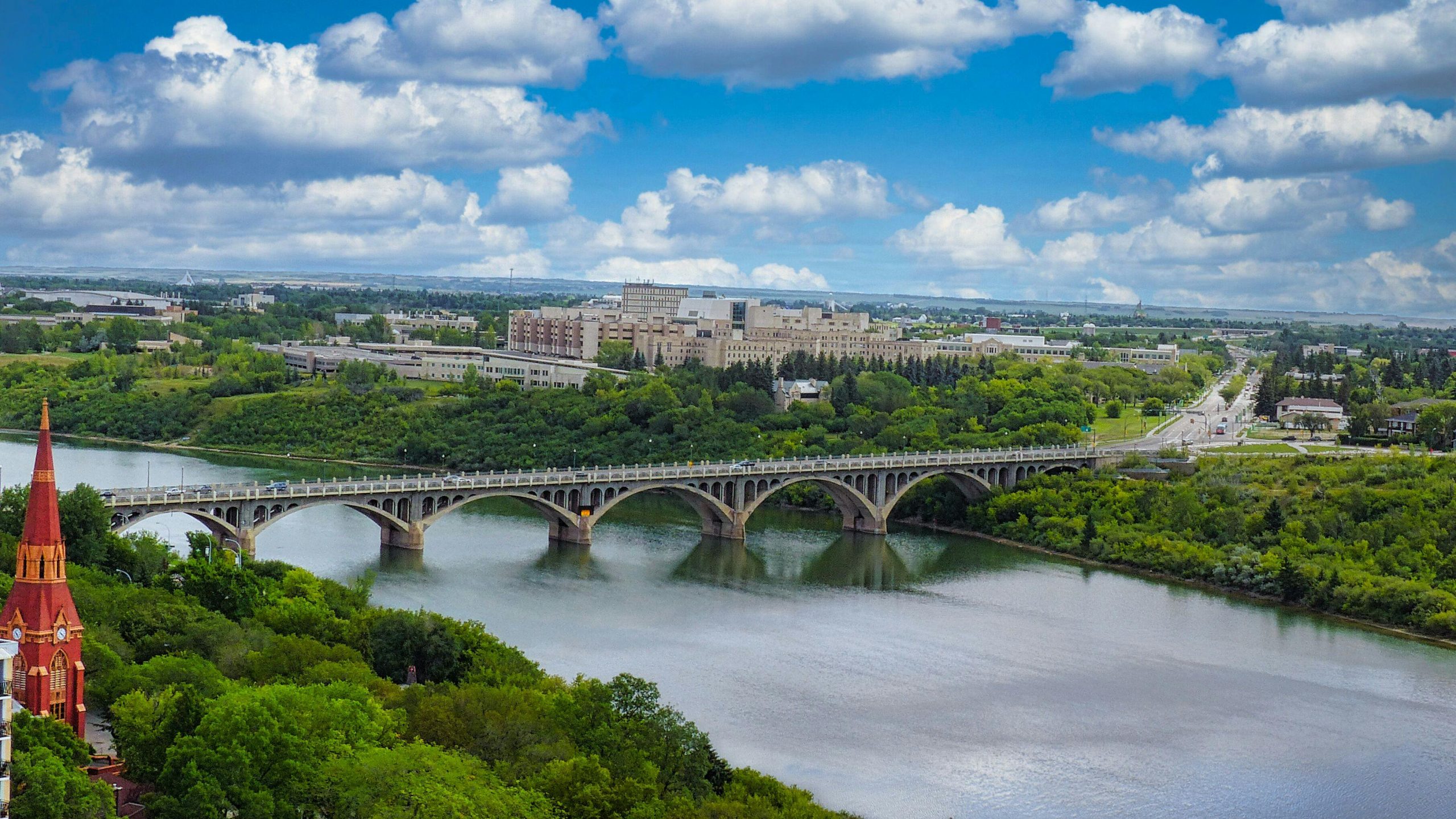 Saskatoon university Bridge in Saskatchewan