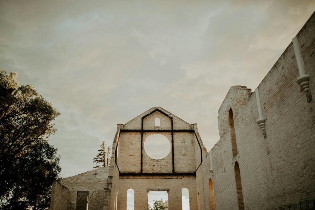 Trappist MOnastery Building iN Manitoba, Canada