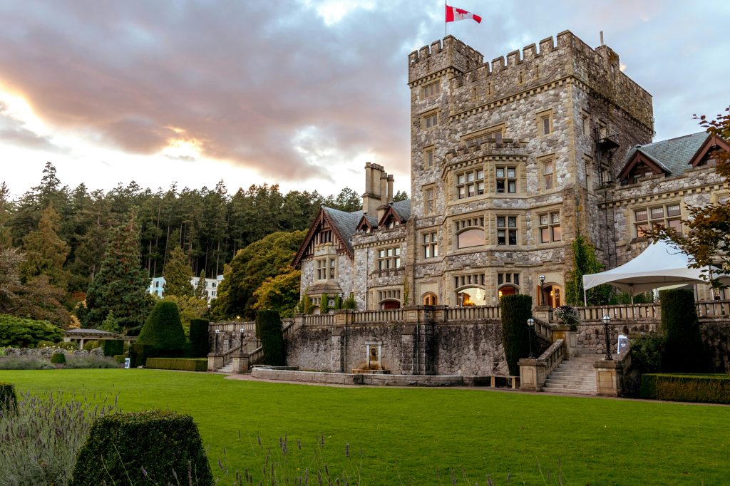 Stone Castle in Victoria, British Columbia Canada