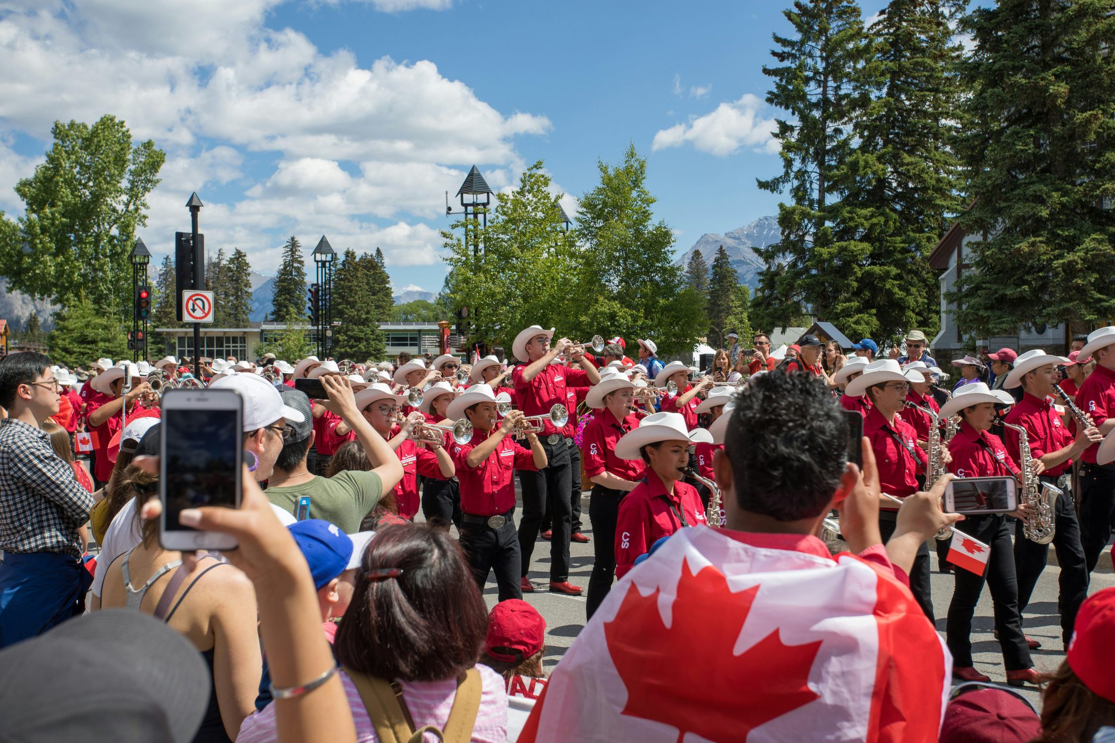 Calgary Stempede in the summer
